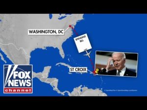 Read more about the article Biden has $1.7T spending bill flown to Virgin Islands vacation home