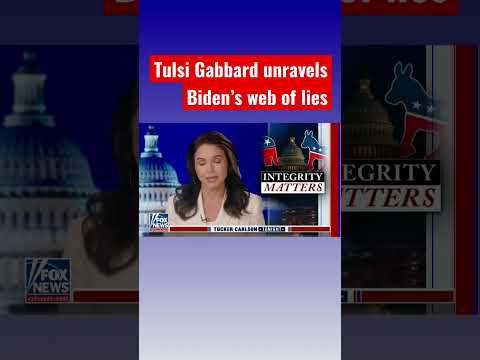 You are currently viewing Tulsi Gabbard reacts to Biden’s tall tales #shorts #shortsfeed #shortsvideo