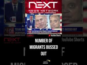 Read more about the article Texas Governor Reveals Number Of Migrants Bussed Out #shorts