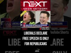 Read more about the article Liberals Declare Free Speech is Only For Republicans #shorts