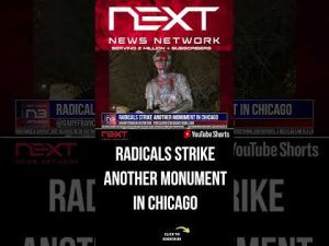 Read more about the article Radicals Strike Another Monument In Chicago #shorts