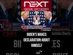 Read more about the article Biden’s Makes Declaration About Himself #shorts
