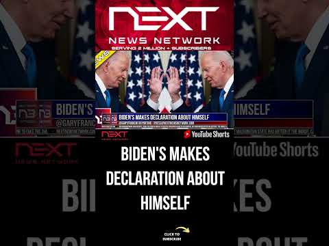 You are currently viewing Biden’s Makes Declaration About Himself #shorts
