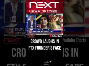 Read more about the article CROWD LAUGHS IN FTX FOUNDER’S FACE #shorts