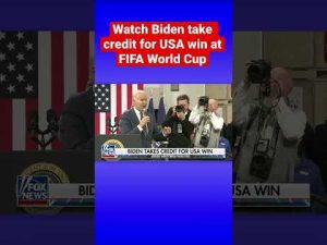 Read more about the article Jesse Watters: Biden took credit for the USA FIFA win over Iran #shorts