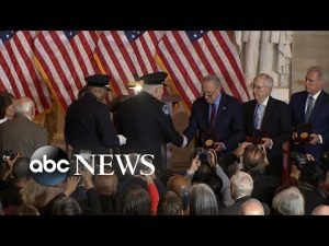 Read more about the article Congressional Gold Medal ceremony honors Jan. 6 police officers