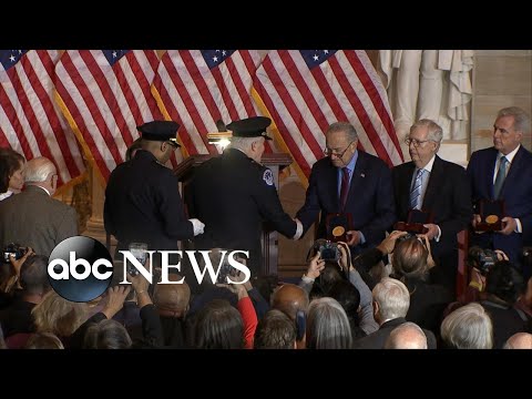 You are currently viewing Congressional Gold Medal ceremony honors Jan. 6 police officers