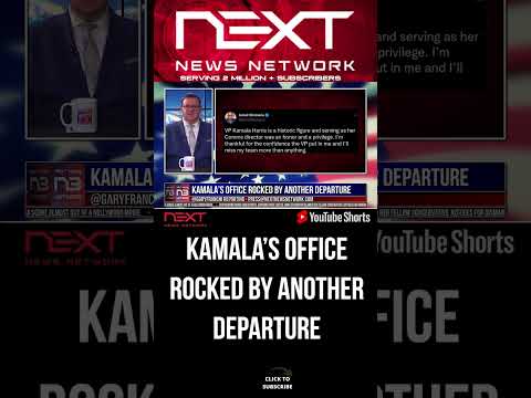 You are currently viewing Kamala’s Office ROCKED by another departure #shorts
