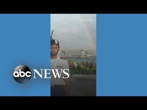 Read more about the article Rainbow appears during Pearl Harbor remembrance ceremony
