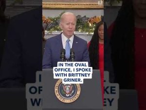 Read more about the article President Biden announces Brittney Griner’s return