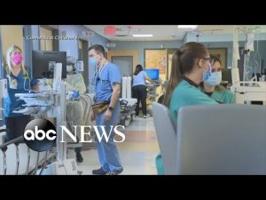 Read more about the article Hospitals strained by ‘tripledemic’ virus spike l GMA