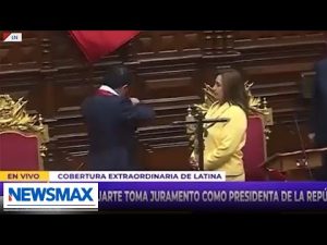 Read more about the article REPORT: First female president of Peru sworn in after predecessor was arrested