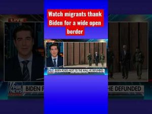 Read more about the article Jesse Watters: Biden did a photo-op next to the wall he defunded #shorts
