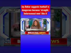 Read more about the article Joy Behar slams heterosexual men for liking football #shorts