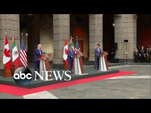 Read more about the article North American leaders hold news conference at leader’s summit