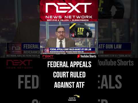 You are currently viewing Federal Appeals Court Ruled Against ATF Gun Law #shorts