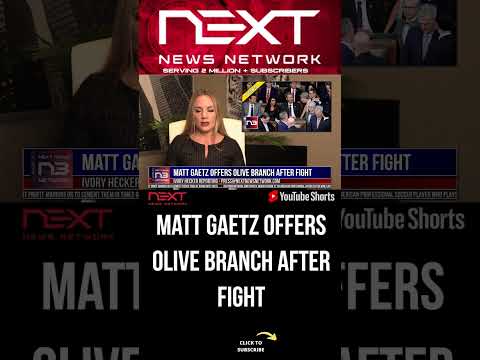 You are currently viewing Matt Gaetz Offers Olive Branch After Fight #shorts
