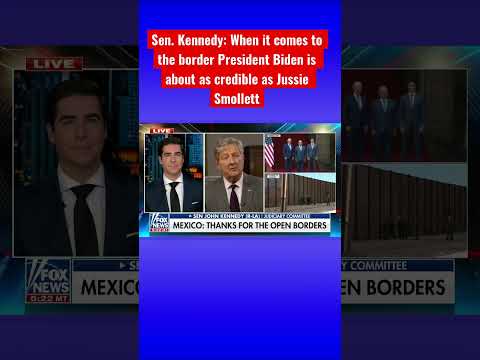 You are currently viewing Sen. Kennedy: If Biden wants to be trusted at the border enforce the law #shorts