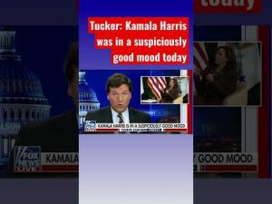 Read more about the article Tucker: It’s a happy day at Kamala Harris’ house #shorts #shortsfeed #shortsfeed