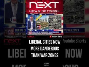 Read more about the article Liberal Cities Now More Dangerous Than Active War Zones #shorts