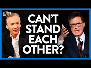 Read more about the article Bill Maher Explains Why He & Stephen Colbert Don’t Like Each Other | @RubinReport