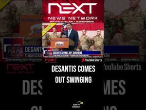 Read more about the article DeSantis Comes Out Swinging #shorts