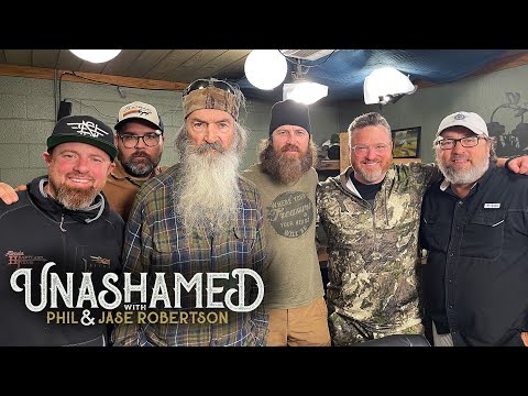 You are currently viewing Phil & Jase Are Awestruck by Shane & Shane’s Gifts for Worship — but Can They Hunt Ducks? | Ep 615