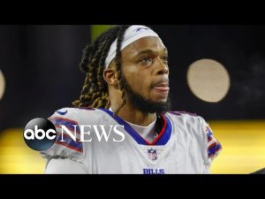 Read more about the article NFL game suspended after Bills player collapses on field l GMA