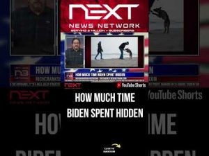 Read more about the article How Much Time Biden Spent Hidden #shorts