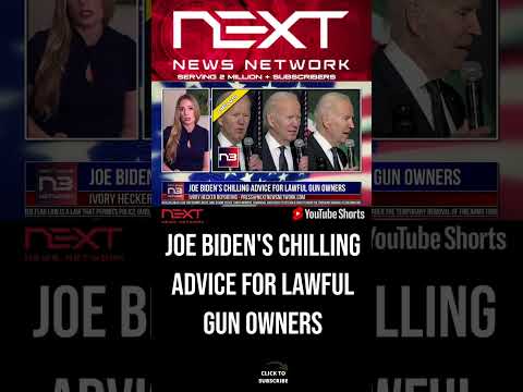 You are currently viewing Joe Biden’s Chilling Advice for Lawful Gun Owners #shorts