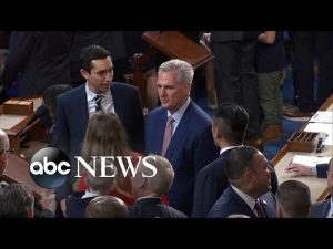 Read more about the article Kevin McCarthy on track to lose 1st speaker vote