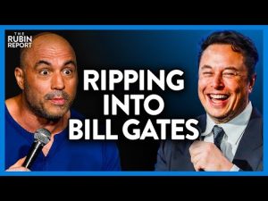 Read more about the article Watch Joe Rogan’s Reaction to Elon Musk RIPPING Into Bill Gates | @RubinReport