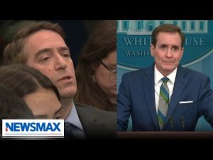 Read more about the article NEWSMAX reporter presses John Kirby over Iran’s nuclear program