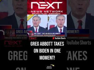 Read more about the article Greg Abbott Takes On Biden In One Moment! #shorts
