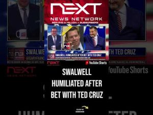 Read more about the article Swalwell HUMILIATED After Bet with Ted Cruz #shorts