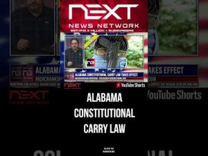 Read more about the article Alabama Constitutional Carry Law Takes Effect #shorts