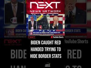 Read more about the article Biden Caught Red Handed Trying to Hide Border Stats #shorts
