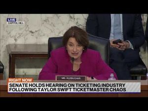 Read more about the article WATCH LIVE: Taylor Swift, Ticketmaster rollout examined in Senate hearing with industry execs