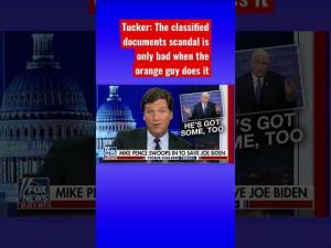 Read more about the article Tucker Carlson: Mike Pence just saved Joe Biden #shorts