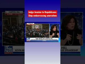 Read more about the article Judge Jeanine: McCarthy worked like a dog for the last two years #shorts