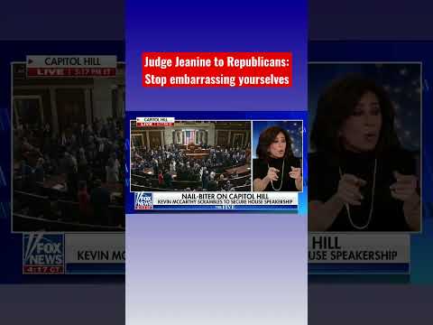 You are currently viewing Judge Jeanine: McCarthy worked like a dog for the last two years #shorts