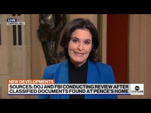Read more about the article Sources: DOJ, FBI reviewing classified documents at Pence’s home