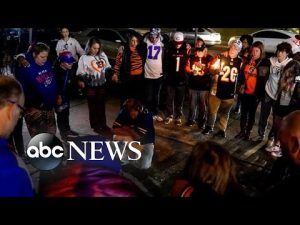 Read more about the article NFL fans coming together after Hamlin’s cardiac arrest | ABCNL