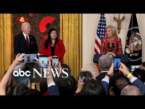 Read more about the article President, first lady address California shootings during Lunar New Year reception