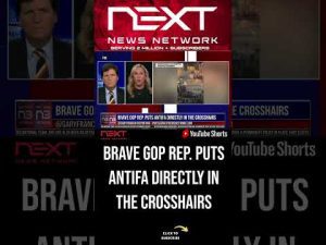 Read more about the article Brave GOP Rep. Puts Antifa Directly in the Crosshairs #shorts