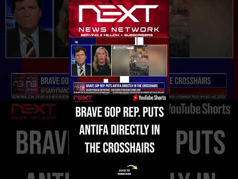 You are currently viewing Brave GOP Rep. Puts Antifa Directly in the Crosshairs #shorts