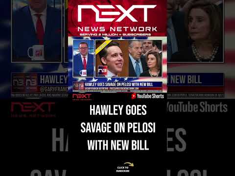 You are currently viewing Hawley Goes SAVAGE On Pelosi With New Bill #shorts