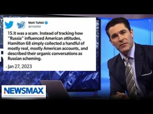 Read more about the article Rob Schmitt: Russian ‘disinformation’ dashboard was a scam, too