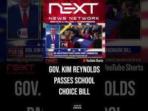 Read more about the article Gov. Kim Reynolds Passes School Choice Landmark Bill #shorts
