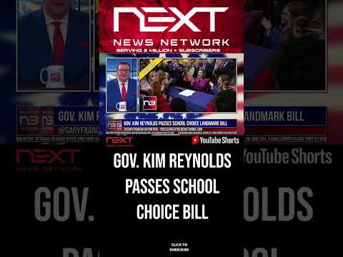 You are currently viewing Gov. Kim Reynolds Passes School Choice Landmark Bill #shorts